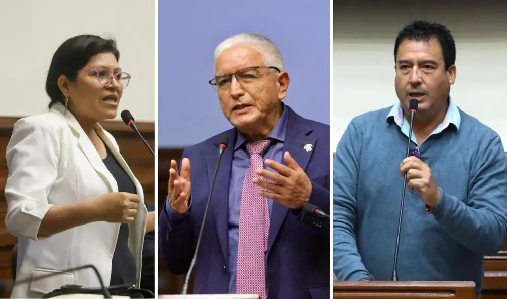 Son 3 los congresistas que continuarán siendo investigados. Foto: composición LR