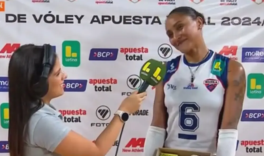Jessenia Uceda debutó en la temporada 1999-2000. Foto: captura de Latina Jessenia Uceda debutó en la temporada 1999-2000. Foto: captura de Latina