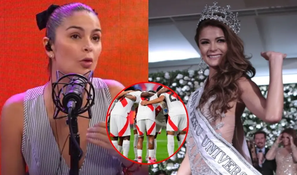 Laura Spoya confesó que tras ganar el Miss Perú recibió mensajes de futbolistas de la selección peruana. Foto: Composición LR/Good Time/difusión