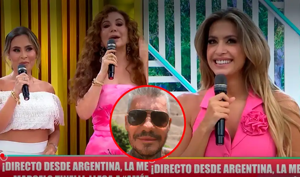 Marcelo Tinelli, novio de Milett Figueroa se encuentra actualmente en Perú. Foto: Composición LR/América TV Marcelo Tinelli, novio de Milett Figueroa se encuentra actualmente en Perú. Foto: Composición LR/América TV