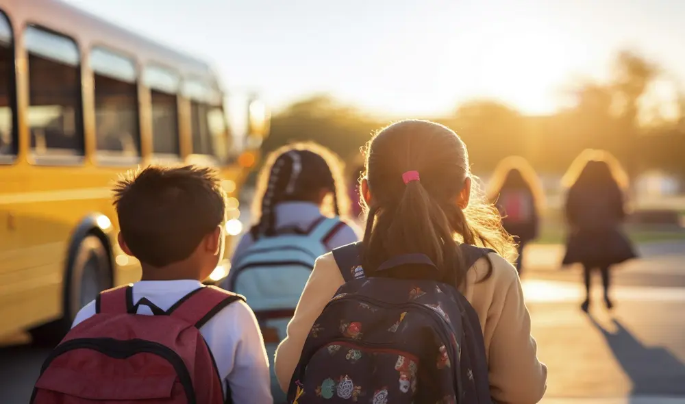 Movilidad escolar debe cumplir con una serie de requisitos. Foto: difusión