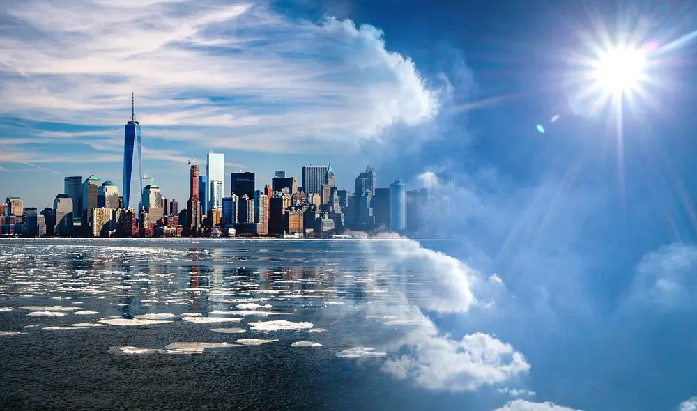 Pronóstico de clima cálido en Nueva York: sol y temperaturas más altas. Foto: Composición Gerson Cardoso/LR