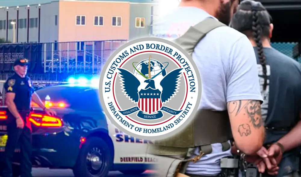 Más de 24 oficinas policiales de Florida colaborarán con el ICE para deportar inmigrantes indocumentados. Foto: composición LR/EFE