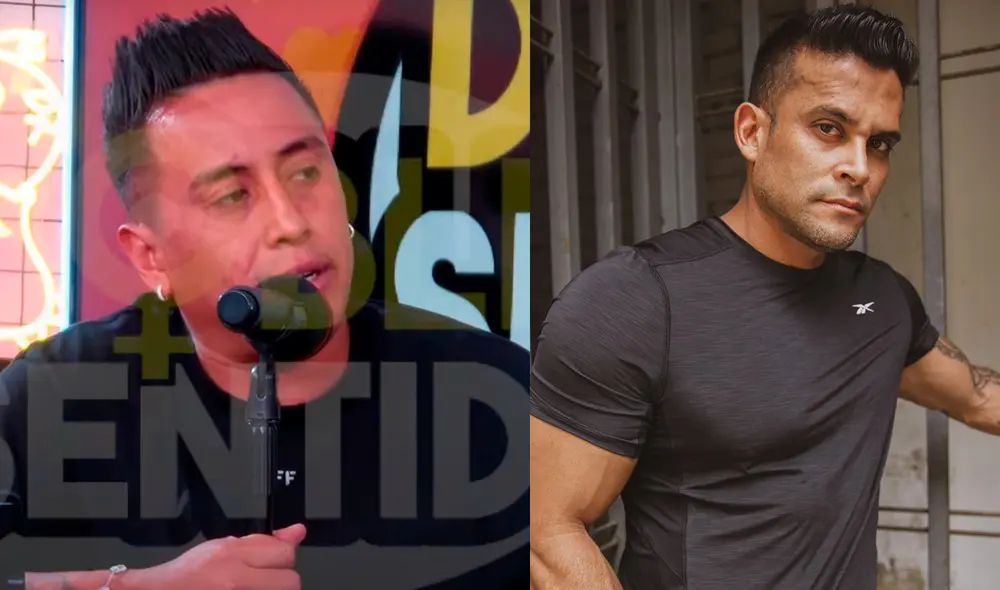 Christian Domínguez habría sido el 'paño de lágrimas' de Pamela Franco en su momento. Foto: YouTube/Facebook