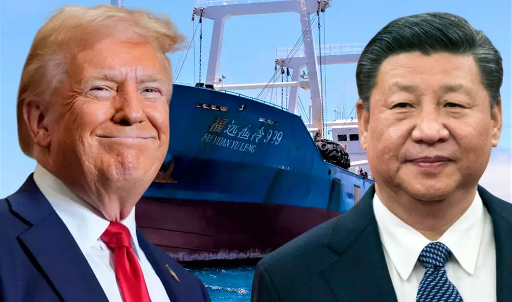 EE. UU. propone la tasa para contrarrestar lo que considera ventajas desleales de China en la construcción naval, que afectan el comercio local. Foto: Composición LR.