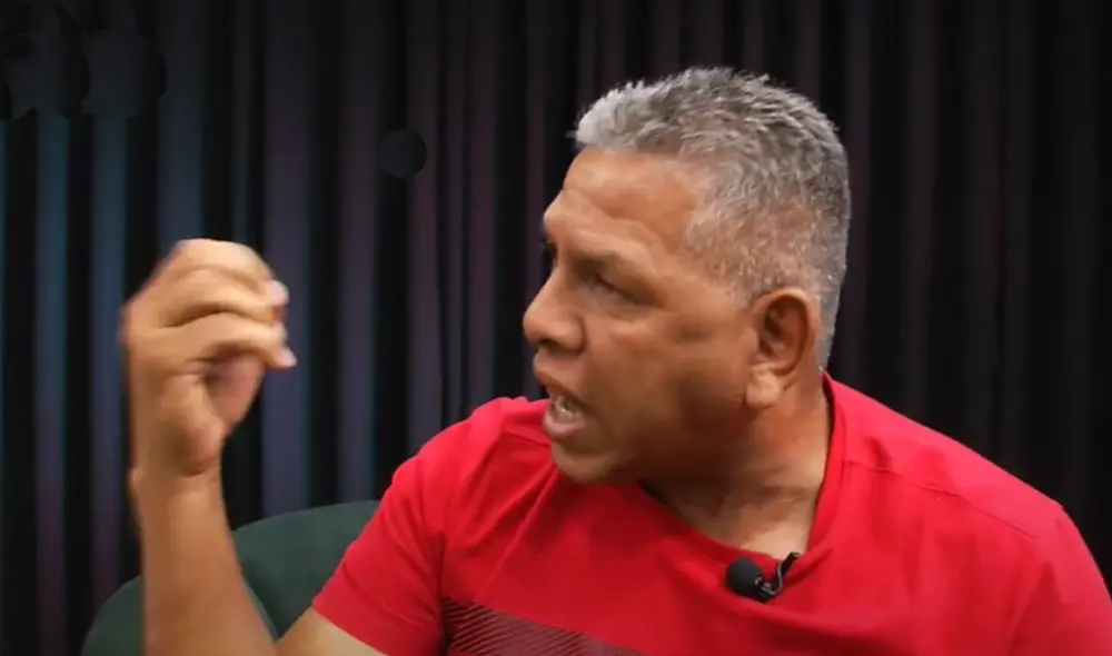 'Puma' Carranza se mostró en desacuerdo con la postura de 'Chevaristo'. Foto: captura de 'Trivu TV' 'Puma' Carranza se mostró en desacuerdo con la postura de 'Chevaristo'. Foto: captura de 'Trivu TV'