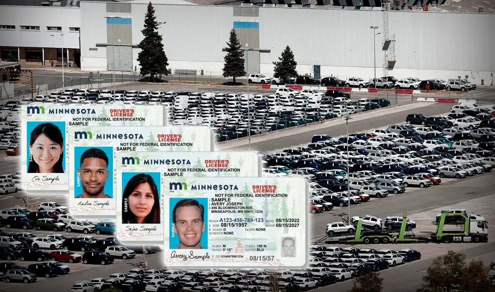 Gracias al programa "Licencias para todos", los inmigrantes indocumentados pueden tramitar una licencia para conducir en Minnesota. Foto: composición LR/EF/El Minnesota de Hoy