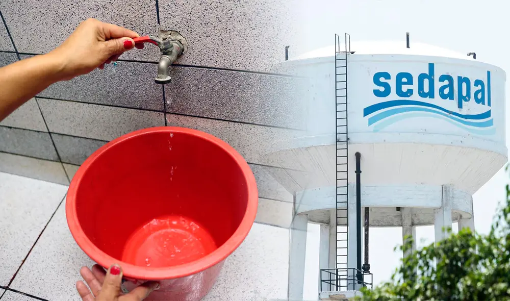 Sedapal anuncia corte de agua en diferentes distritos de Lima este 12 y 13 de marzo. Foto: composición LR/Andina