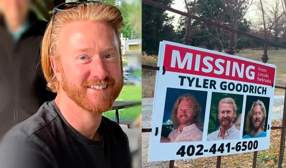Tyler Goodrich fue hallado sin vida en Nebraska tras estar más de un año desaparecido. Foto: Composición LR