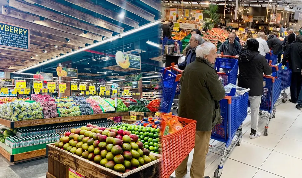 La tarjeta IDNYC en Nueva York ofrece beneficios a todos los residentes, incluida la posibilidad de acceder a un 5% de descuento en supermercados Food Bazaar. Foto: composición LR/ Brooklyn Paper/ El País