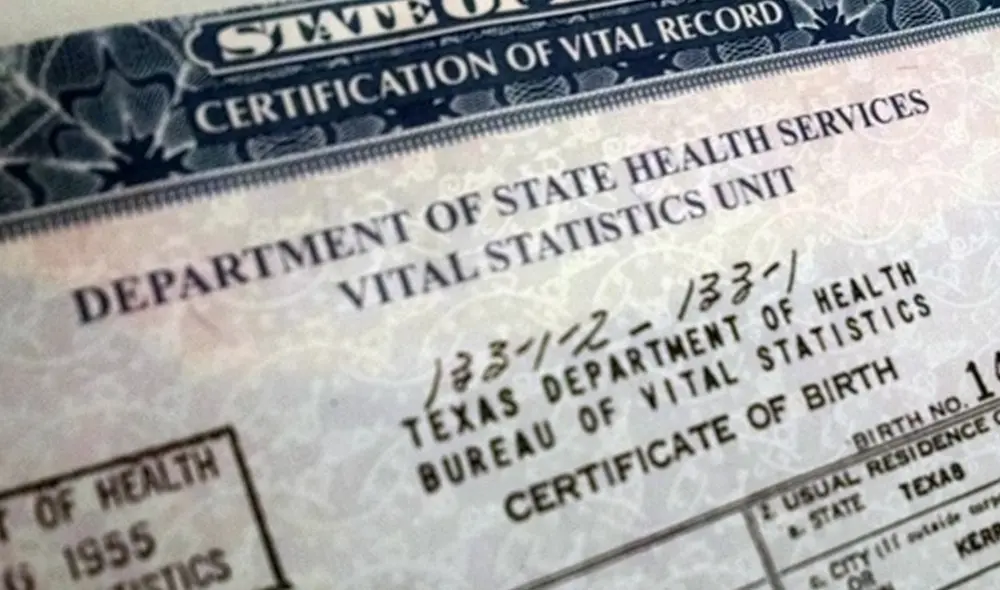 Si buscas solicitar tu certificado de nacimiento en Texas, así podrás conseguirlo en menos de un mes. Foto: Public News Service