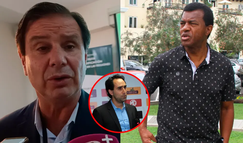 Foto: composición de LR/archivoJulio César Uribe, vocero institucional de Sporting Cristal, es el candidato de Cantuarias para reemplazar a Raffo. Foto: composición de LR/archivo