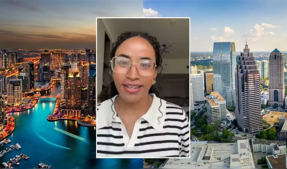 La tiktoker también destacó la "baja tasa de crímenes" en Emiratos Árabes Unidos y el respeto por las normas en el país. Foto: composición LR/difusión. La tiktoker también destacó la "baja tasa de crímenes" en Emiratos Árabes Unidos y el respeto por las normas en el país. Foto: composición LR/difusión.