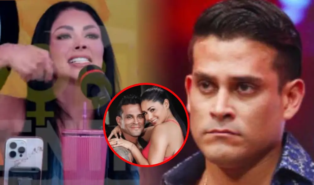 Pamela Franco se mostró indignada por su expareja Christian Domínguez. Foto: composición LR/TVmos/difusión