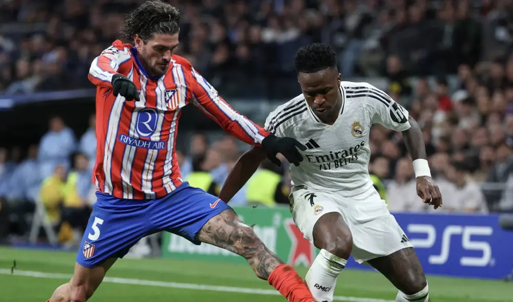 Real Madrid enfrenta a Atlético de Madrid tras eliminar a Manchester City en los play-offs de la Champions League. Foto: AFP