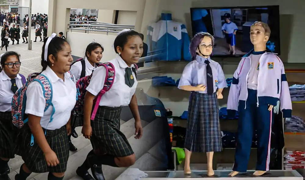 La compra de uniformes escolares se convierte en un dilema para muchas familias. Foto: composición de Gerson Cardoso/La República/PRODUCE