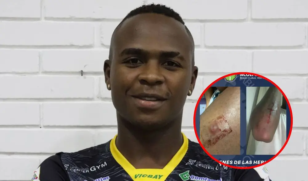 Brandon Caicedo juega en Deportes Quindío, equipo que se ubica en el penúltimo lugar de la segunda división de Colombia. Foto: composición LR/Hudl/Acolfutpro Brandon Caicedo juega en Deportes Quindío, equipo que se ubica en el penúltimo lugar de la segunda división de Colombia. Foto: composición LR/Hudl/Acolfutpro