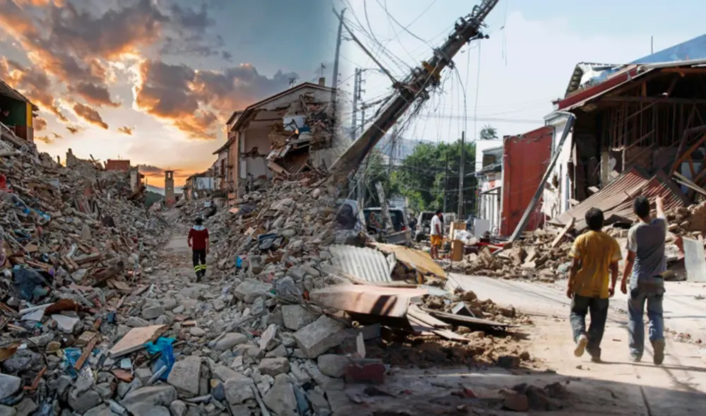 Podría ocurrir un tsunami después de un terremoto dependiendo de la localización y la profundidad del epicentro. Foto: composición LR/difusión Podría ocurrir un tsunami después de un terremoto dependiendo de la localización y la profundidad del epicentro. Foto: composición LR/difusión