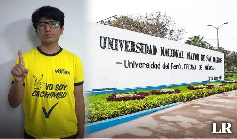 Mizael ingresó a la Universidad Nacional Mayor de San Marcos (UNMSM) en su cuarto intento. Foto: composición LR/La República/UNMSM Mizael ingresó a la Universidad Nacional Mayor de San Marcos (UNMSM) en su cuarto intento. Foto: composición LR/La República/UNMSM