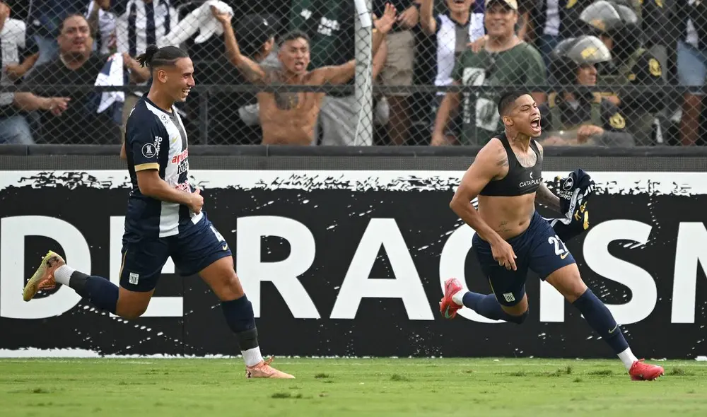 Alianza Lima y Deportes Iquique jugaron en Matute. Foto: AFP