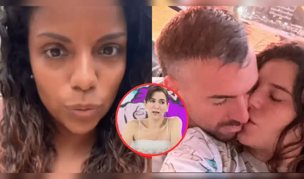 Johana Cubillas intentó notificar al argentino por la conciliación de sus hijos. Foto: Composición LR/Willax/Instagram