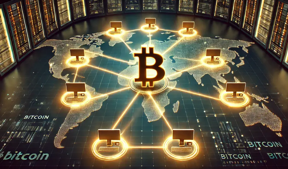 Bitcoin nodes help maintain the decentralization of Bitcoin's financial system. Photo: DALL-E/Dax Canchari Bitcoin nodes help maintain the decentralization of Bitcoin's financial system. Photo: DALL-E/Dax Canchari