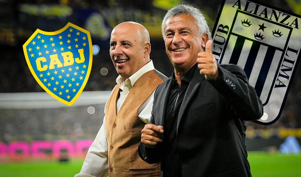 Néstor Gorosito afronta su primera experiencia en el fútbol peruano. Foto: composición LR/ESPN/Alianza Lima/Boca Juniors