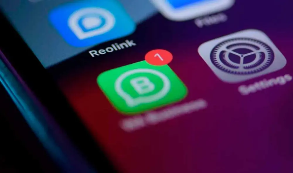 Así luce actualmente el ícono de WhatsApp Business. Foto: Cinco Días