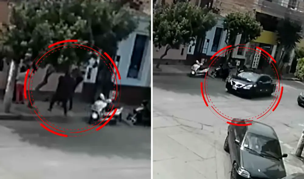 Delincuentes interceptaron a la víctima luego de que retirara S/20.000 de un banco en Breña. Foto: composición LR/Latina Noticias