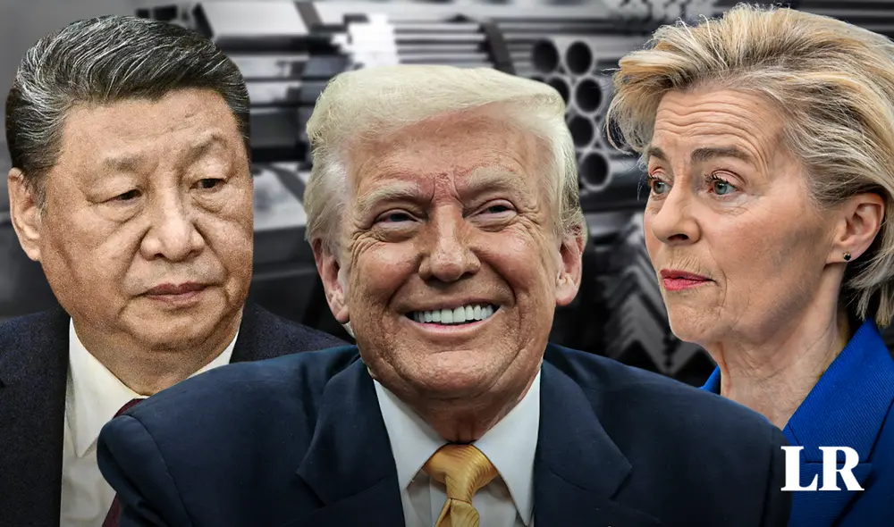 Los aranceles fueron aplicados a Canadá, México, China, Brasil, Corea del Sur y países de la UE. Foto: composición LR / AFP Los aranceles fueron aplicados a Canadá, México, China, Brasil, Corea del Sur y países de la UE. Foto: composición LR / AFP