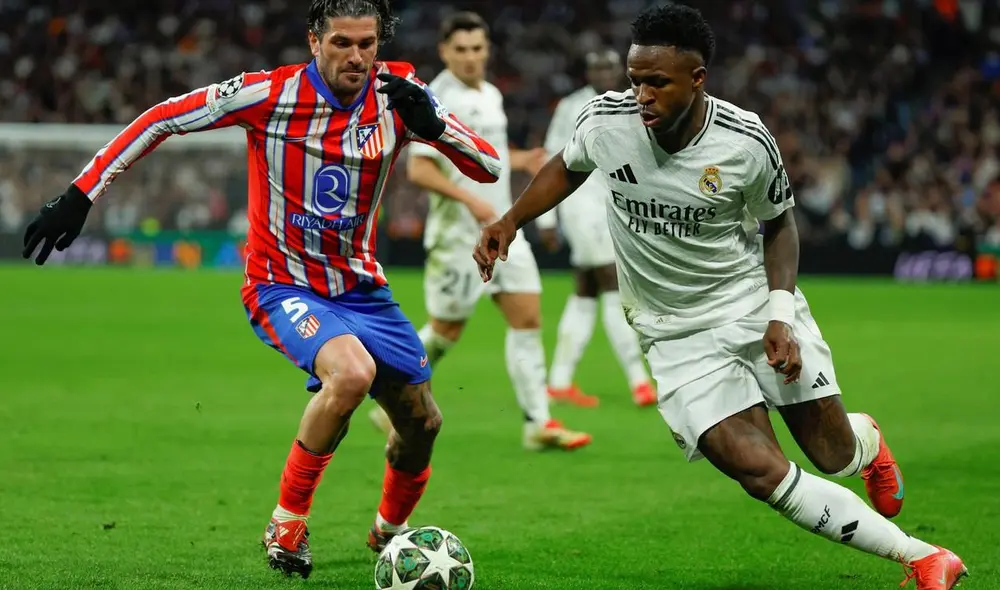 Real Madrid visita al Atlético Madrid por los octavos de fina de la Champions League. Foto:  ESPN