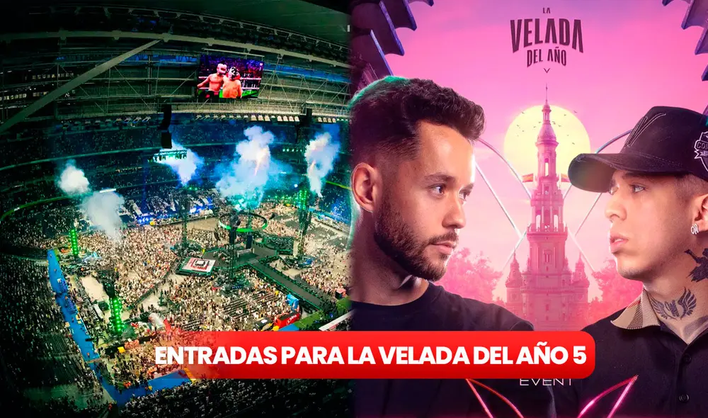 La Velada del Año 5 se celebrará este 26 de julio en Sevilla, con TheGrefg vs WestCol como main event. Foto: composición LR / ESB / Ibai Llanos / X