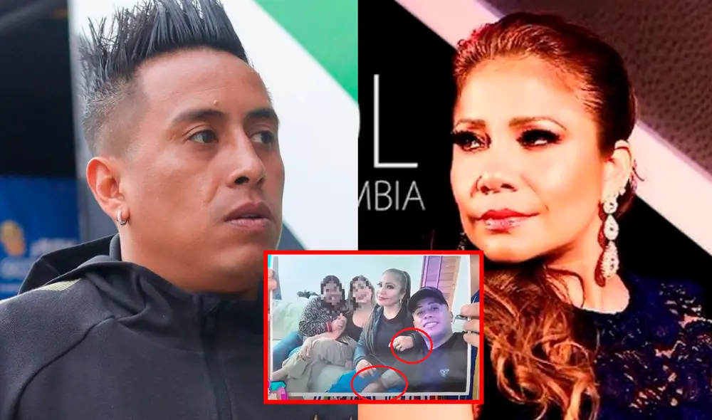 'Amor y fuego' revelará chats comprometedores entre Christian Cueva y Marisol. Foto: Composición LR/Willax