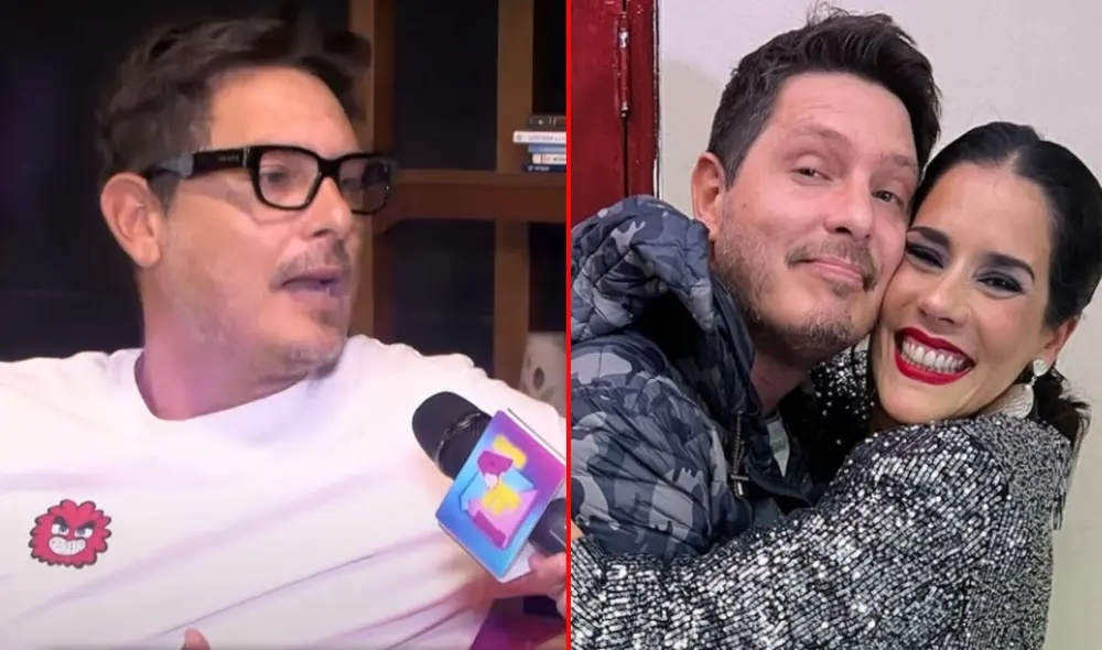 Cristian Rivero lleva una sólida relación con Gianella Neyra. Foto: Willax/ Difusión