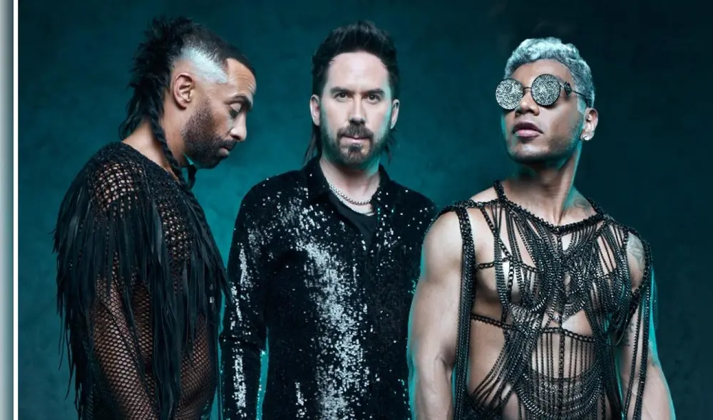 Camila regresa a los escenarios de EE. UU. en 2025 con los tres integrantes originales: Samo, Mario Domm y Pablo Hurtado. Foto: Los Angeles Times