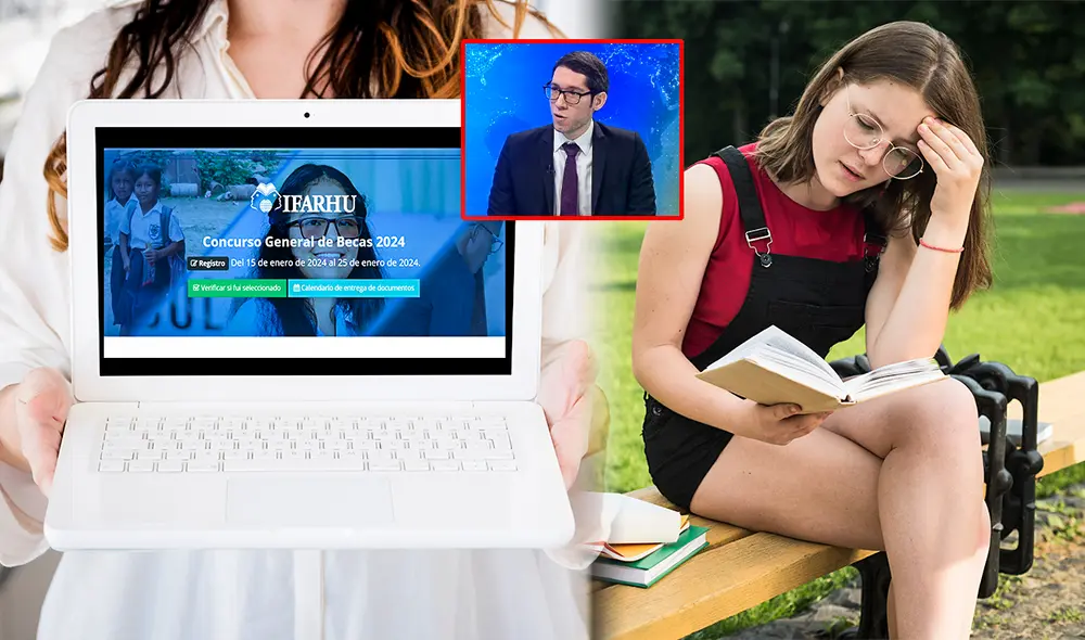 El Ifarhu debió abrir las inscripciones del Concurso de Becas 2025 en enero. Foto: composición LR/Freepik/Ifarhu/TVN
