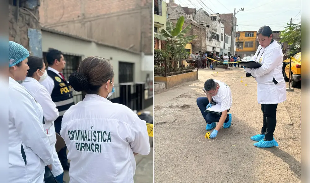 Cuerpo de una de las víctimas terminó tendido en el suelo. Foto: Marcia Chahua/La República
