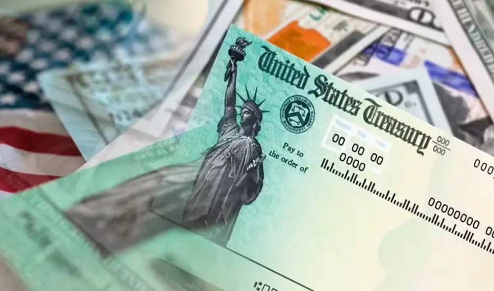 Cheque de estímulo en Estados Unidos para personas calificadas. Foto: CNN Cheque de estímulo en Estados Unidos para personas calificadas. Foto: CNN