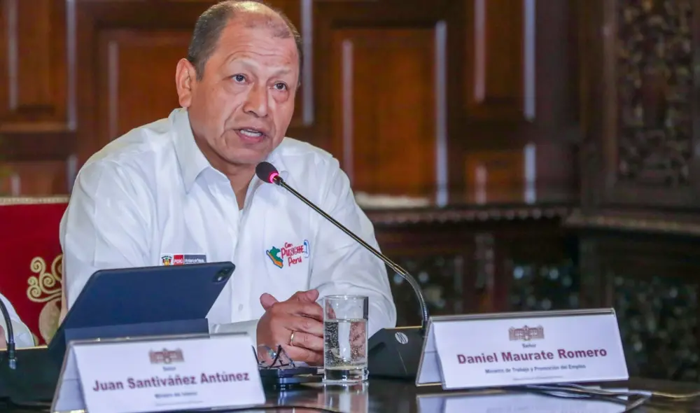 El Ministro de Trabajo respondió a las acusaciones de la CGTP que denunció la existencia de una reforma antilaboral. Foto: Andina El Ministro de Trabajo respondió a las acusaciones de la CGTP que denunció la existencia de una reforma antilaboral. Foto: Andina