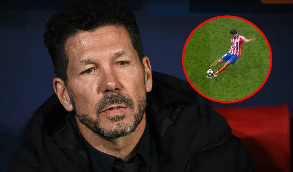 Diego Simeone dirige a Atlético de Madrid desde 2011 y llevó a los ‘colchoneros’ a dos finales en 2014 y 2016. Foto: composición LR/AFP/captura