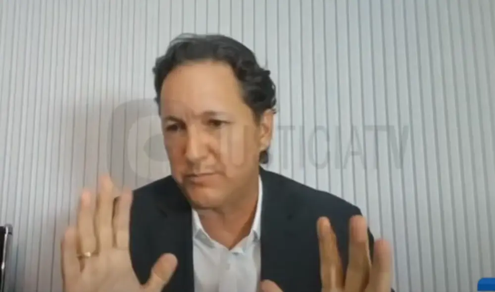 Daniel Salaverry presentará una apelación tras la sentencia de 8 años de prisión del Poder Judicial en su contra | Foto: captura de pantalla, JusticiaTV