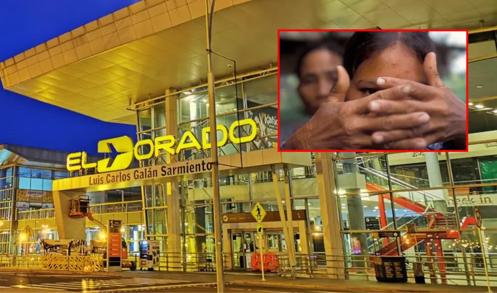 Una madre peruana rescató a su hija en el Aeropuerto El Dorado de Bogotá, con la ayuda de las autoridades colombianas, evitando que fuera víctima de una red de trata de personas.. Foto: composición LR Una madre peruana rescató a su hija en el Aeropuerto El Dorado de Bogotá, con la ayuda de las autoridades colombianas, evitando que fuera víctima de una red de trata de personas.. Foto: composición LR