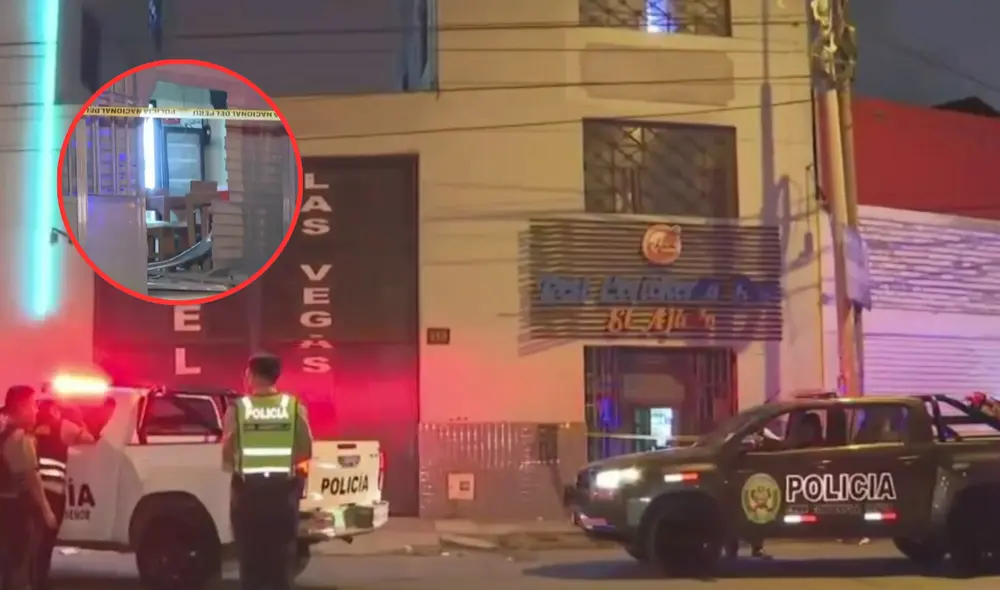 Delincuentes amenazan a cevichería y detonan explosivo frente a su local. Foto: composición LR / captura América Noticias