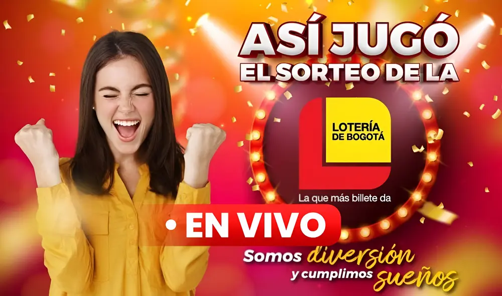 La Lotería de Bogotá se juega en vivo todos los jueves. Foto: Alcaldía de Bogotá