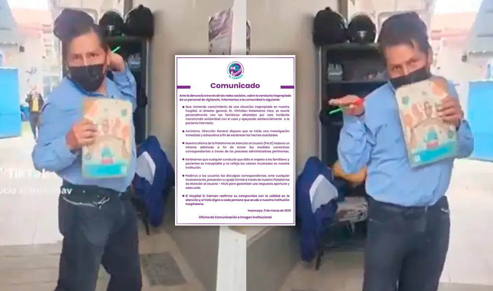 Hospital informó que iniciará una "investigación inmediata y exhaustiva" sobre lo sucedido. Foto: composición LR Hospital informó que iniciará una "investigación inmediata y exhaustiva" sobre lo sucedido. Foto: composición LR