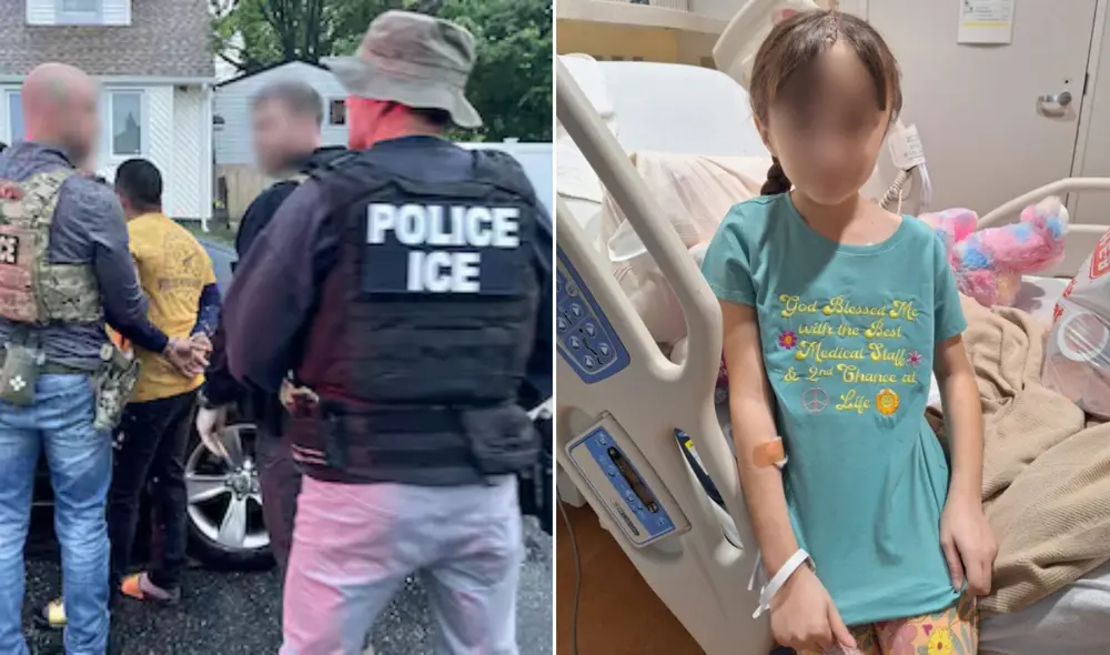 Una familia deportada a México enfrenta la incertidumbre mientras luchan por la vida de su hija con cáncer cerebral. Foto: composición LR/Telemundo