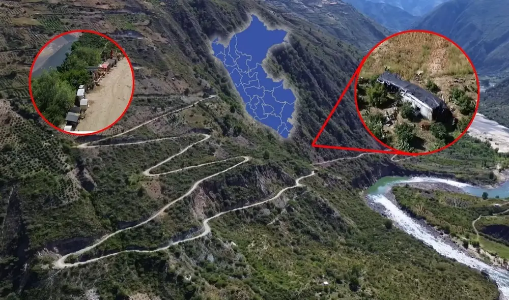 La carretera entre Ayacucho y Junín es considerada la más peligrosa del Perú debido a su estrechez, curvas mortales, derrumbes frecuentes y falta de seguridad, convirtiéndola en un trayecto donde cada viaje es un riesgo de vida. Foto: compisición LR
