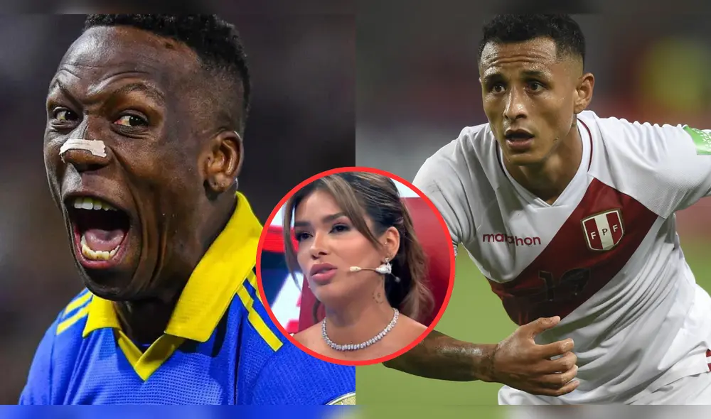 Shirley Arica reveló que tuvo una 'encerrona' con Luis Advíncula, Christian Cueva y Yoshimar Yotún. Foto: Composición LR/Instagram/Panamericana