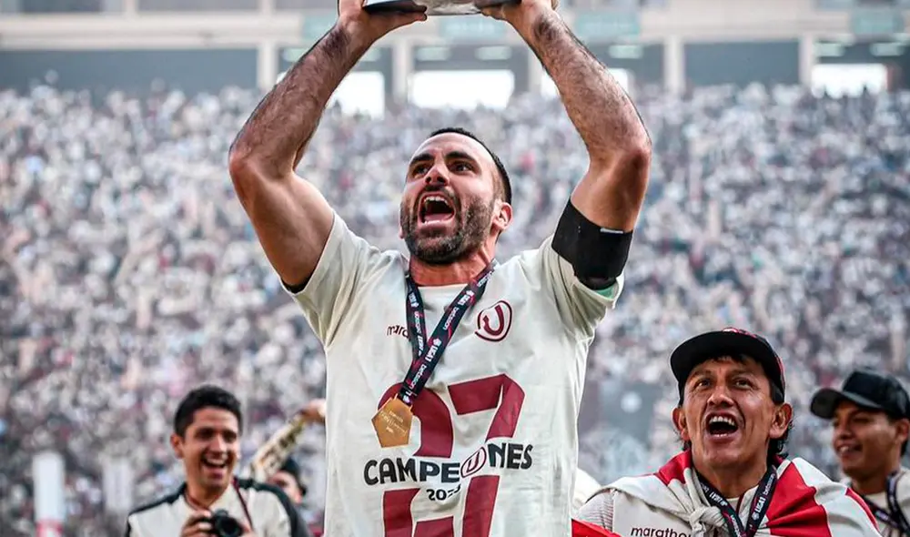José Carvallo fue campeón con Universitario en 2013 y 2023. Foto: Universitario