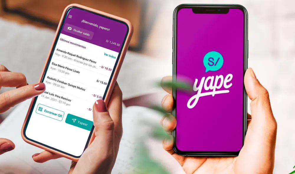 Las estafas con Yape falso van en aumento. Aprende a reconocer transferencias fraudulentas y protege tu dinero en la app del Banco de Crédito del Perú. Foto: Composición LR/Andina